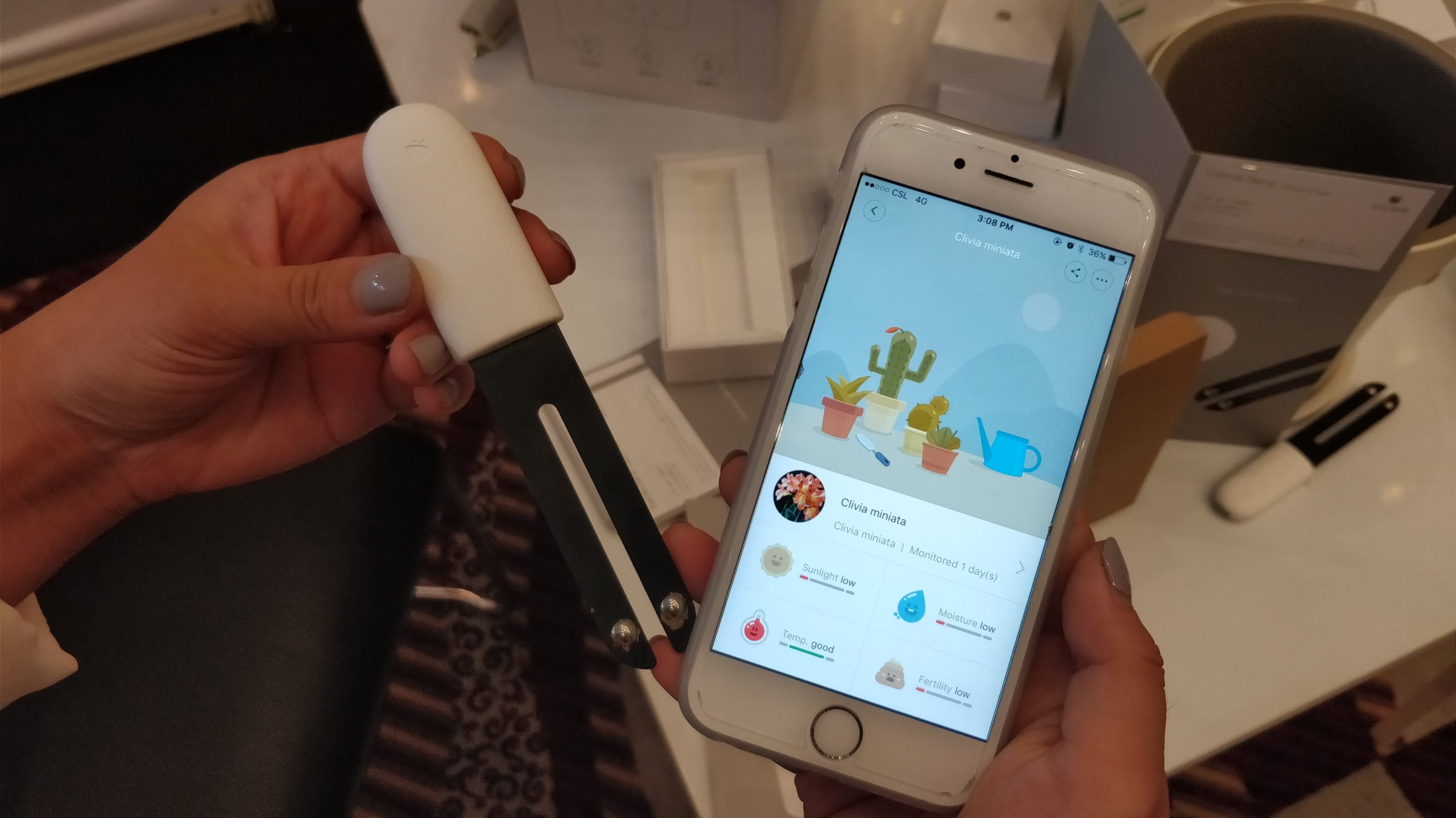 【香港秋季電子展 2017】種花恩物Flower Care Smart Monitor