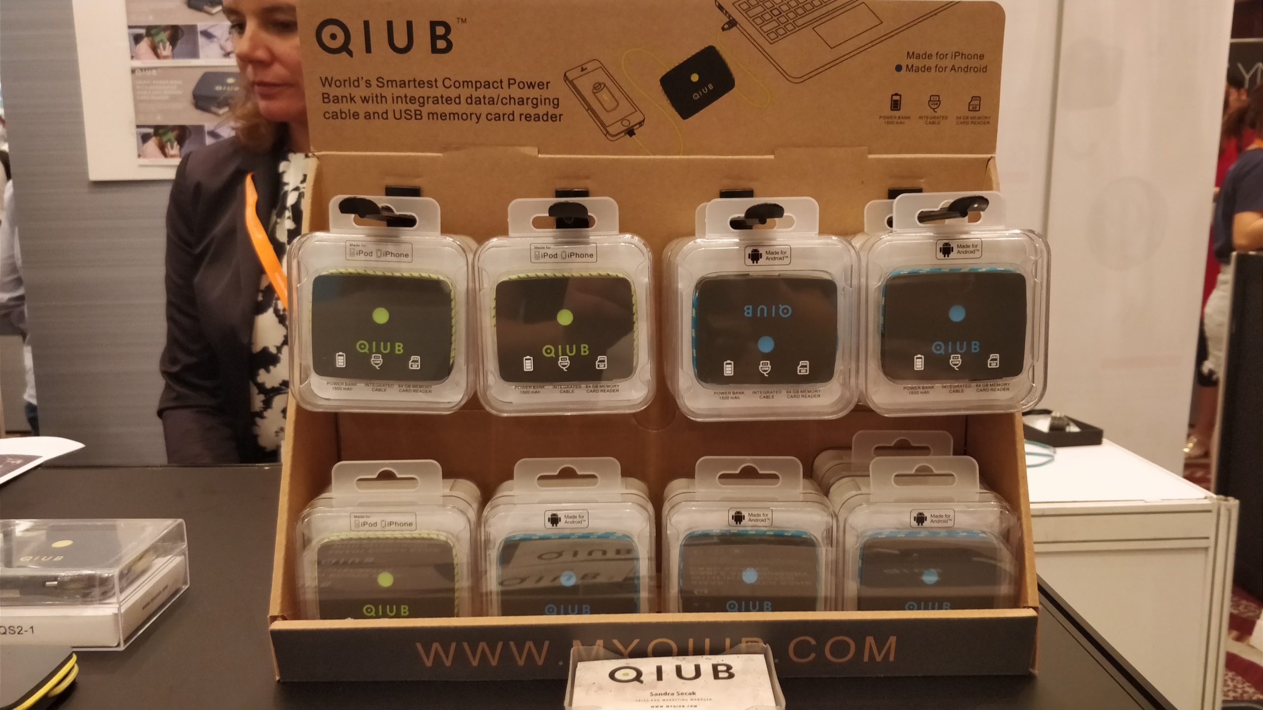 【香港秋季電子展 2017】唔止充電咁簡單! QIUB智能充電器