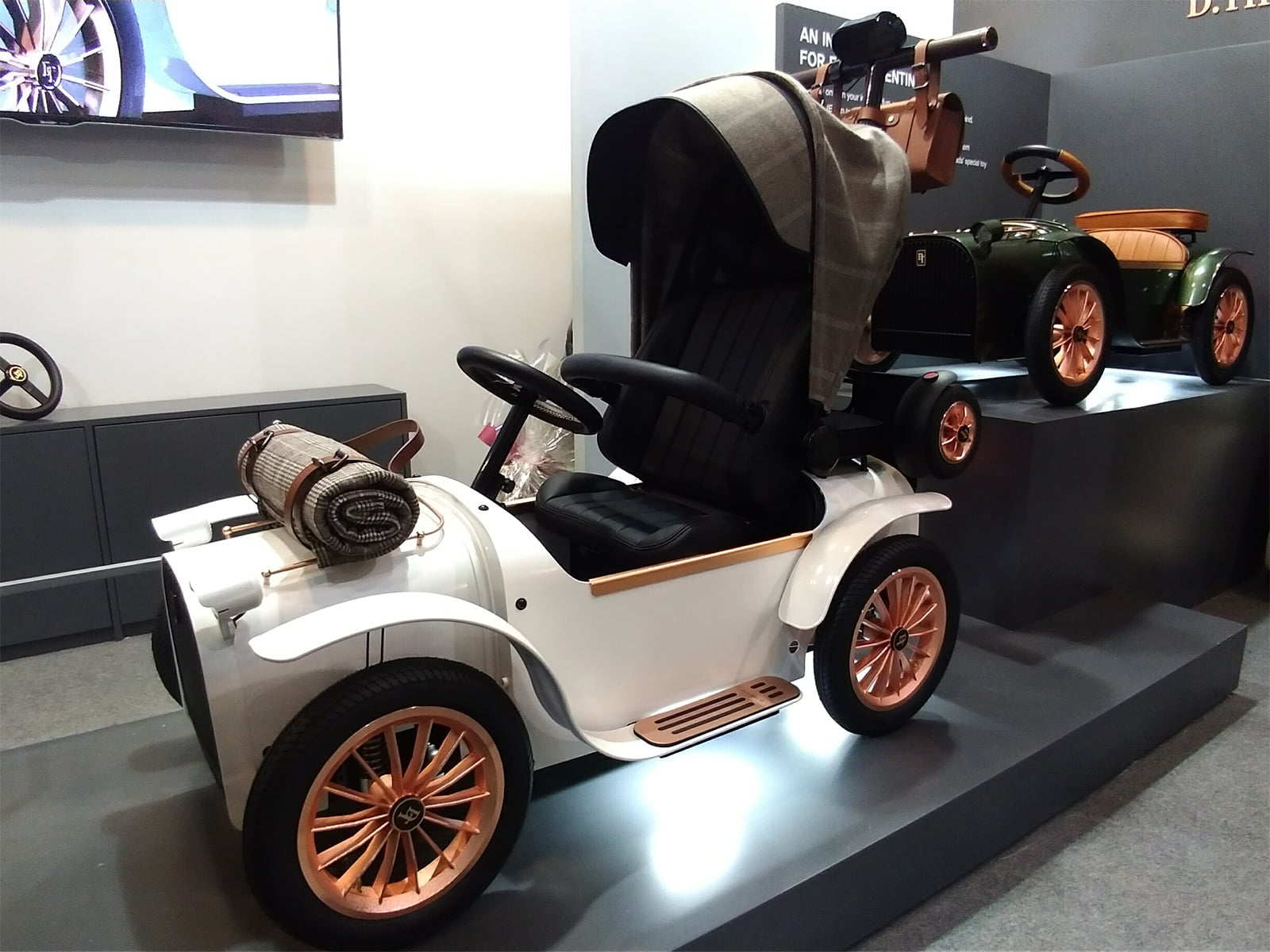 【香港玩具展及嬰兒用品展 2018】紳士品味從小培養，孩子的骨董車