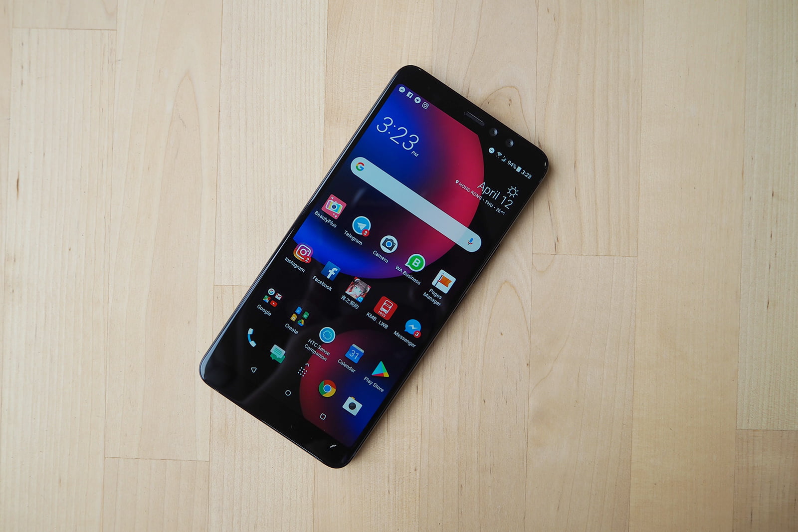 Htc U11 Eyes 開箱 景深自拍 臉部解鎖hen 好用 香港