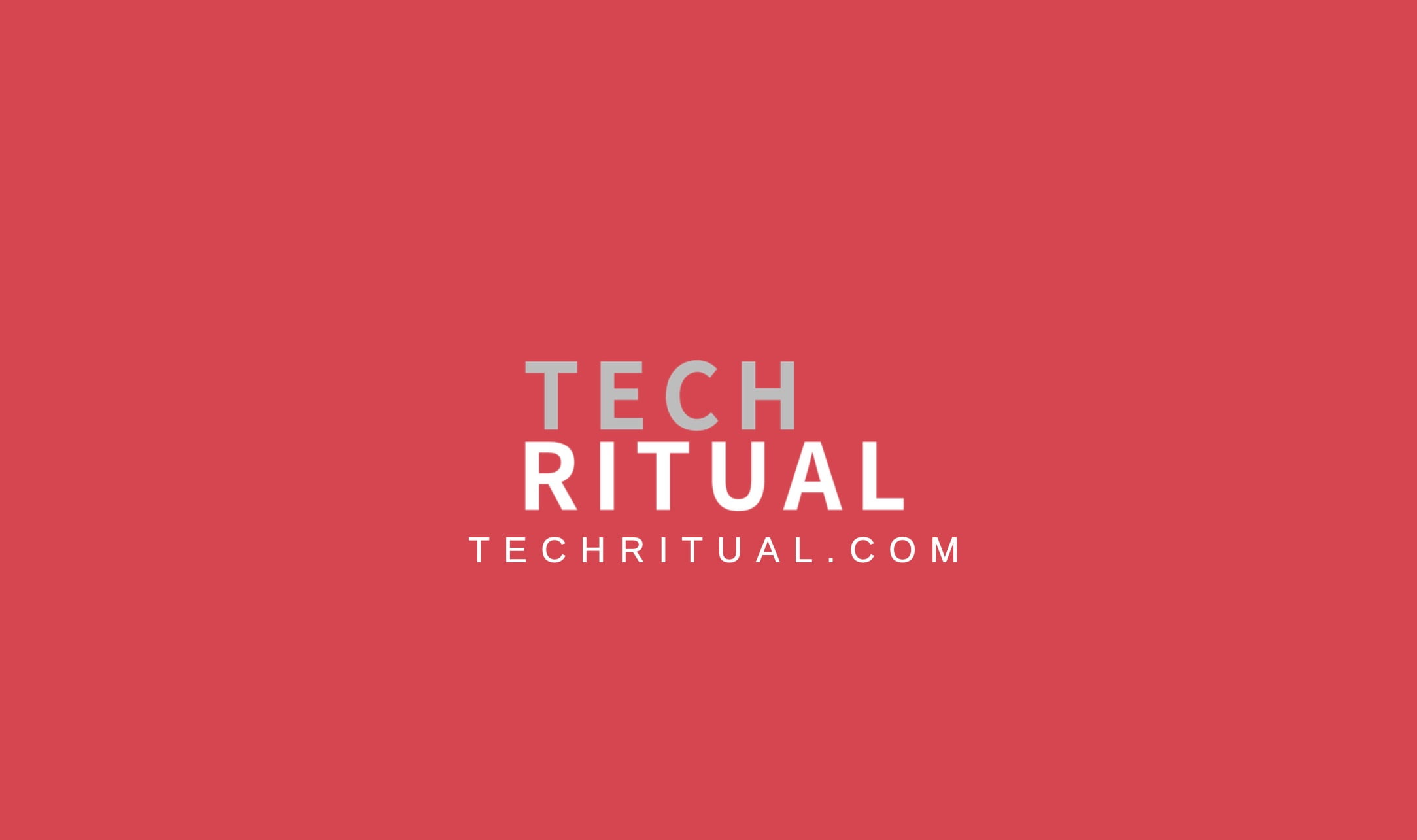 關於 Techritual