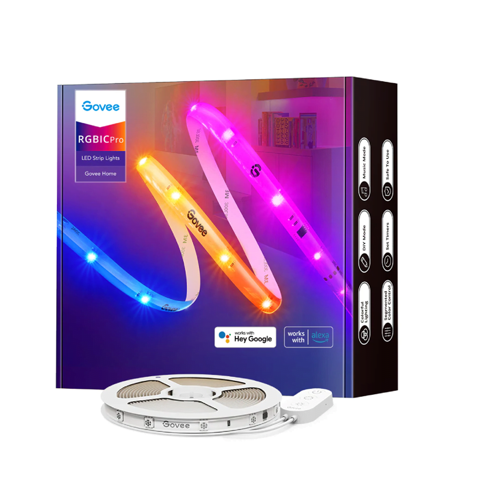 Govee RGBIC Wi-Fi + 藍牙 LED 燈帶