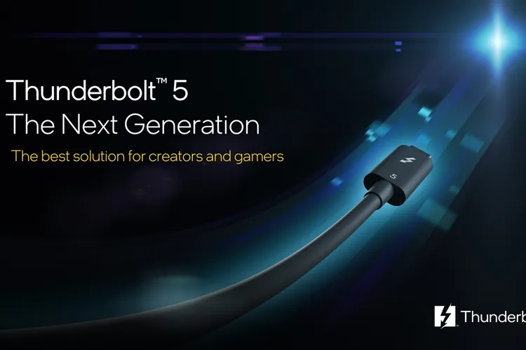 Intel 推出 Thunderbolt 5，傳輸速度高達120Gbps