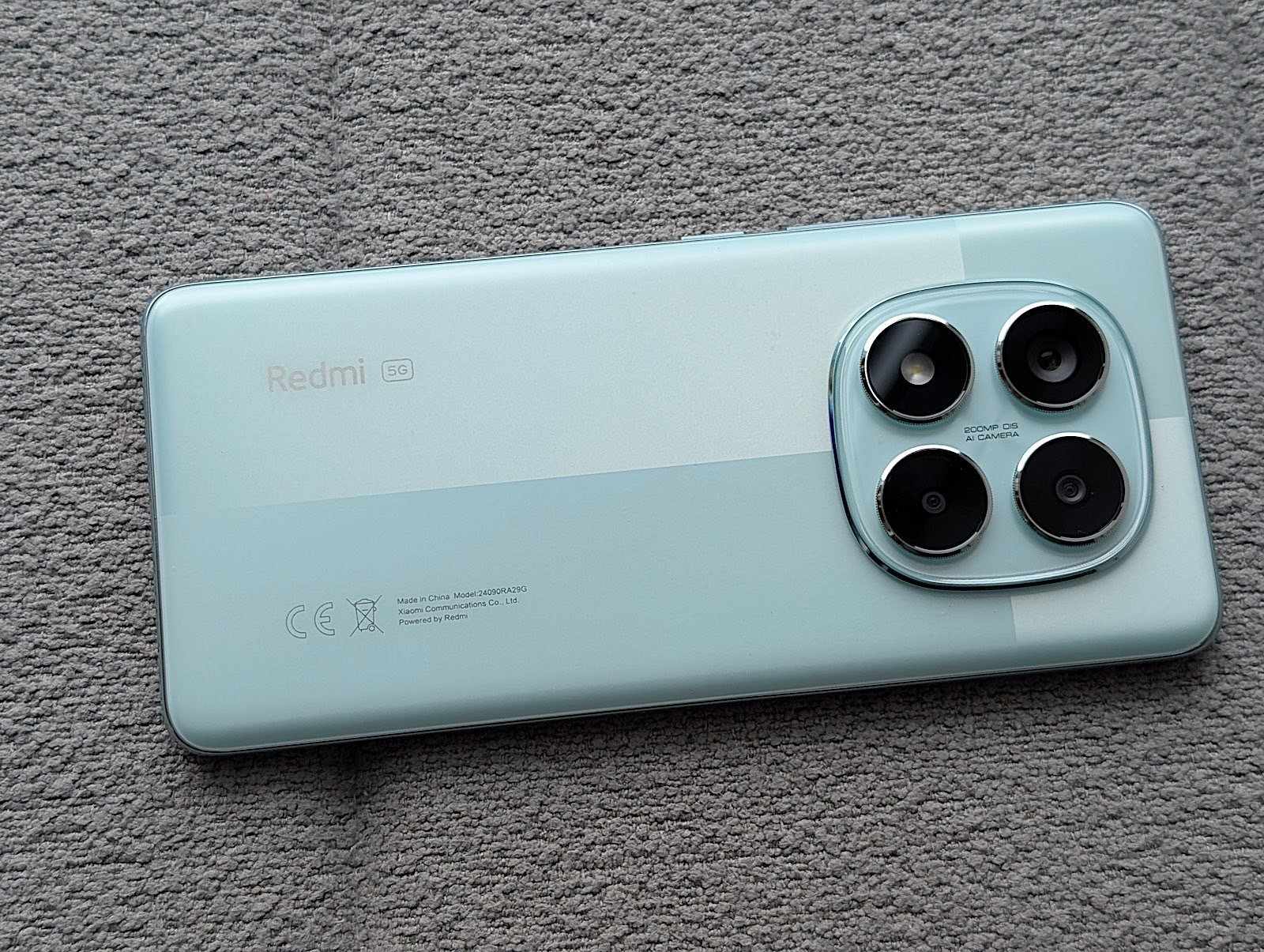 Note 14 Pro 綠色機背