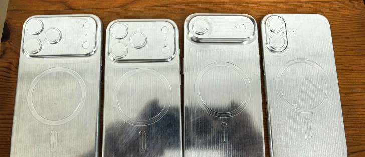 Apple iPhone 17 系列金屬模具曝光，顯示四款新機型規格