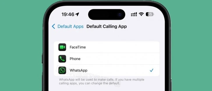 iPhone 將支持將 WhatsApp 設為默認通話及消息應用程式