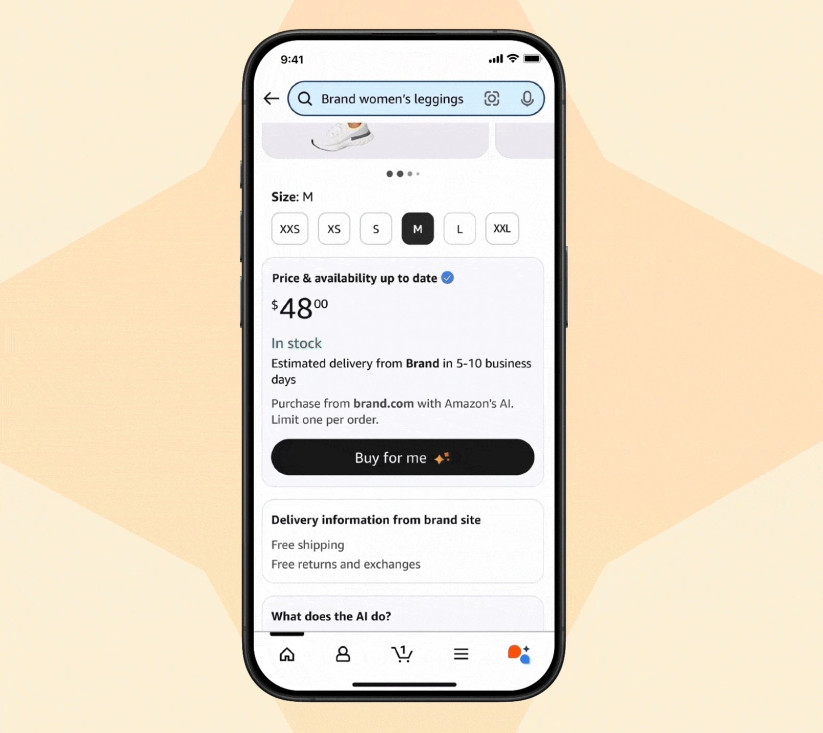 Amazon 測試新 AI 購物代理功能「Buy for Me」