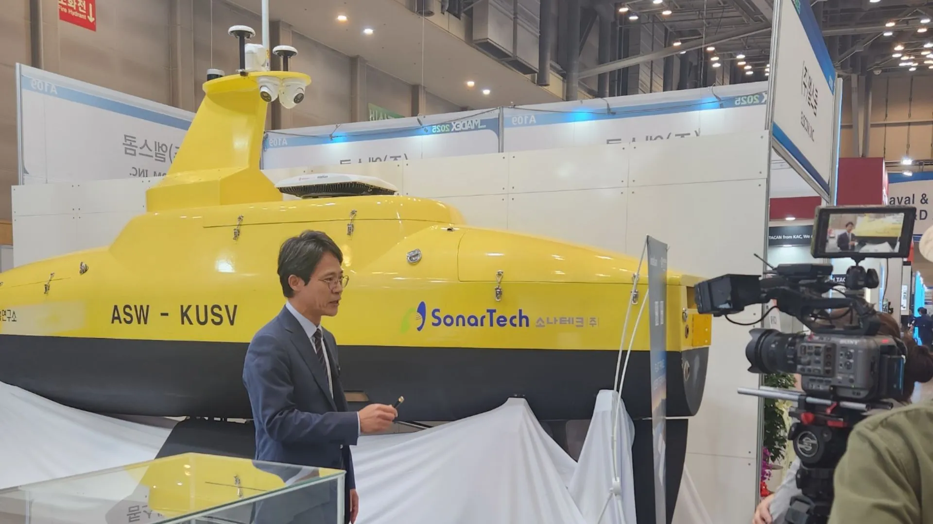 「SonarTech 發佈 20 噸雙聲納無人水面艦，強化反潛作戰能力」