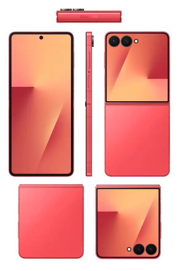 Galaxy Z Flip 7 和 Flip 7 FE 新顏色曝光