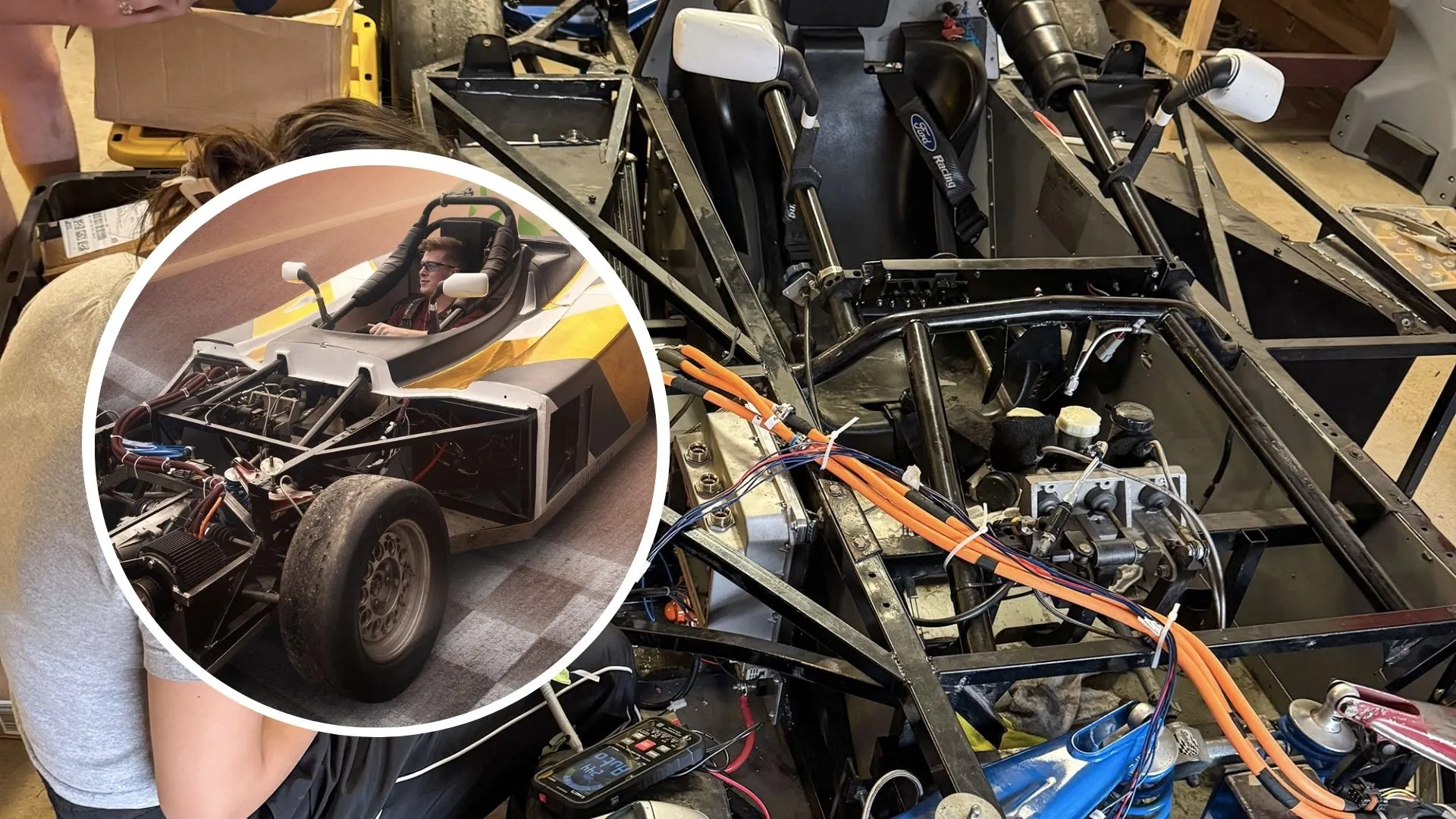 美國工程師開發環保混合動力賽車系統