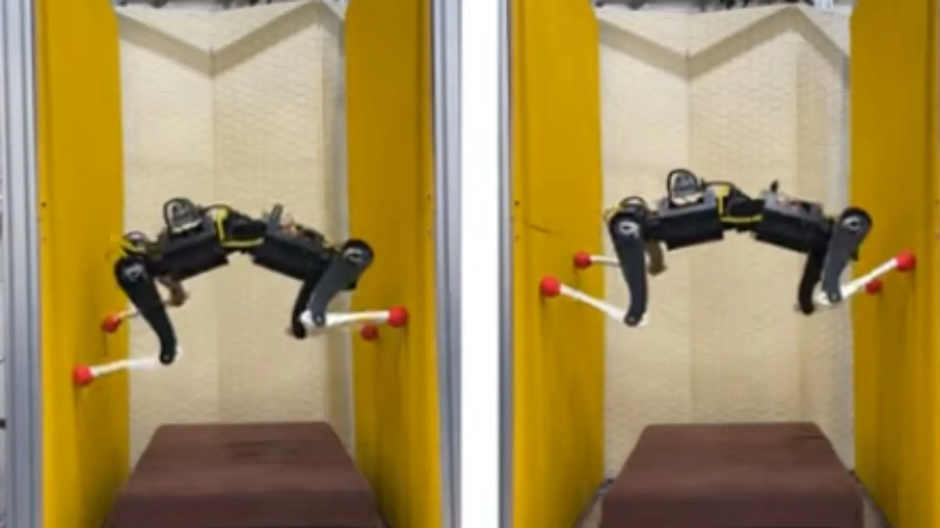 新型四足機器人具備快速垂直攀爬能力