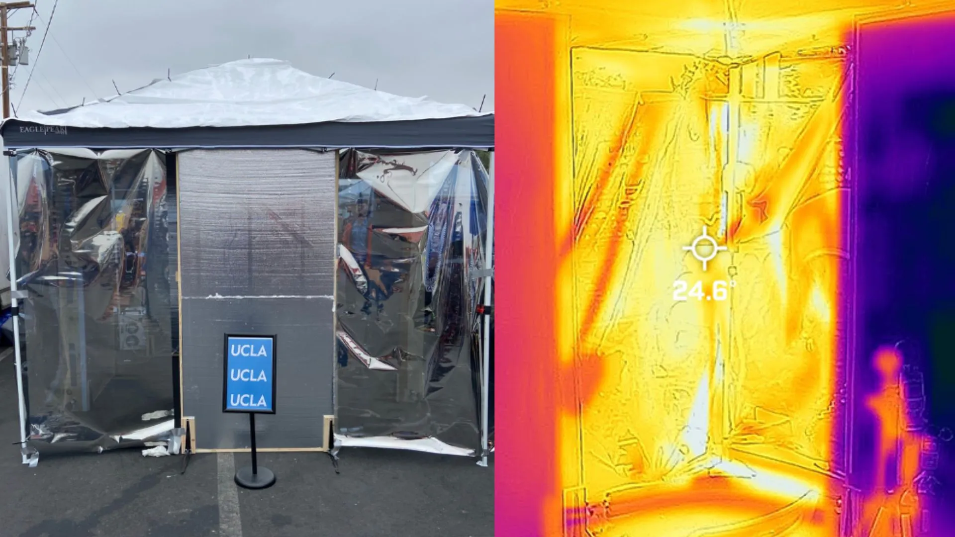 新型透明帳篷可降低戶外溫度達 10°F