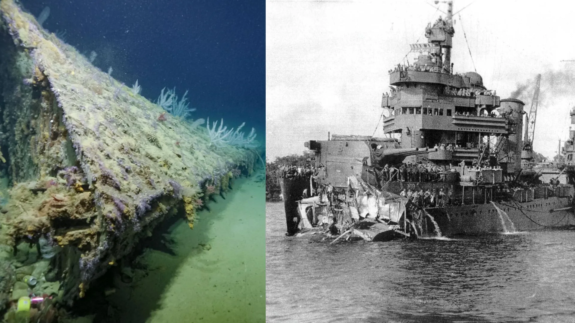 「美國海軍二戰巡洋艦 USS New Orleans 失落船頭於太平洋深處被尋獲」