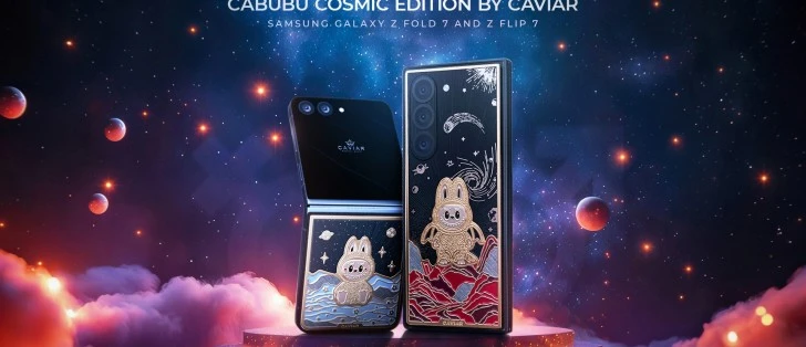 Caviar 推出限量版 Samsung Galaxy Z Fold7 和 Flip7 Cabubu 版手機