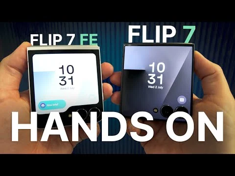 Galaxy Z Flip 7 和 Flip 7 FE 英國預訂優惠詳情