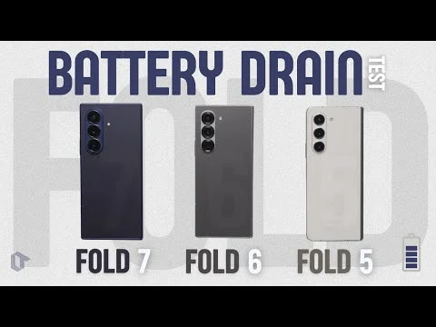 Galaxy Z Fold 7 電池測試結果揭示性能表現