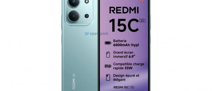Redmi 15C 5G 規格及圖片洩露