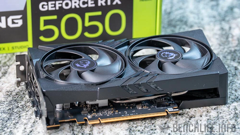 【開箱測試】MSI GeForce RTX 5050 8G Gaming OC 顯示卡