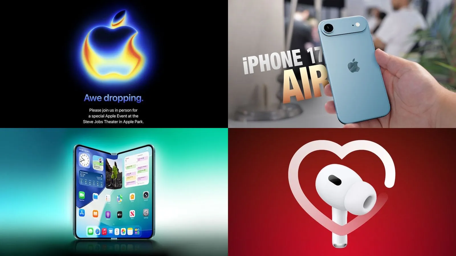 Apple 將於 9 月 9 日舉行年度 iPhone 事件，預計推出新型號及配件