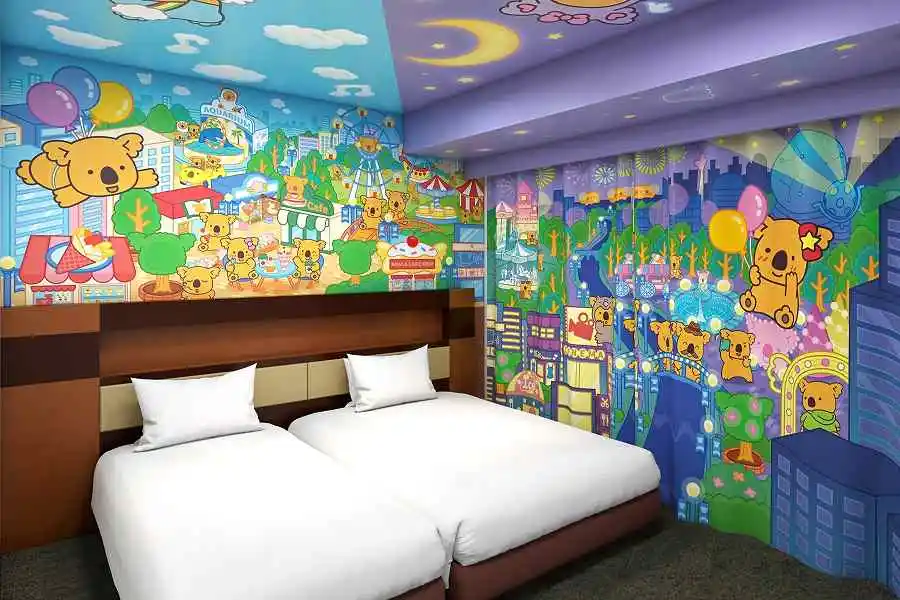 日本 錦糸町 車站 開幕「可愛的考拉房間」全新體驗！