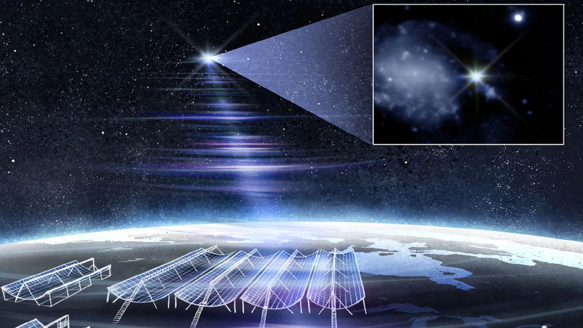 發現距離地球 1.3 億光年的快速無線電爆發