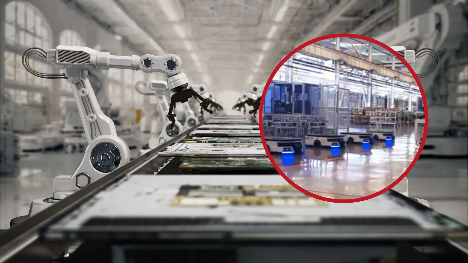 中國 200 台機器人自動化整個挖掘機生產流程