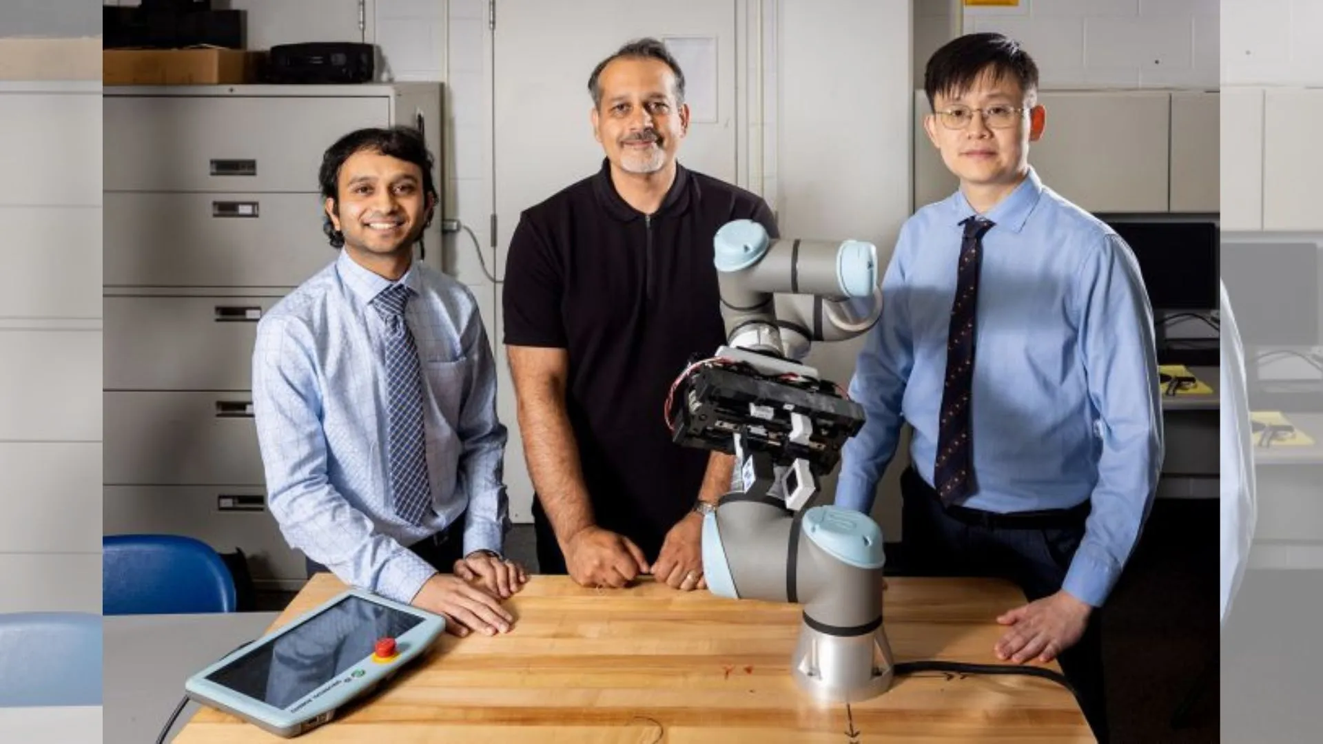 機械手臂擁有更真實的觸感與即時抓握能力