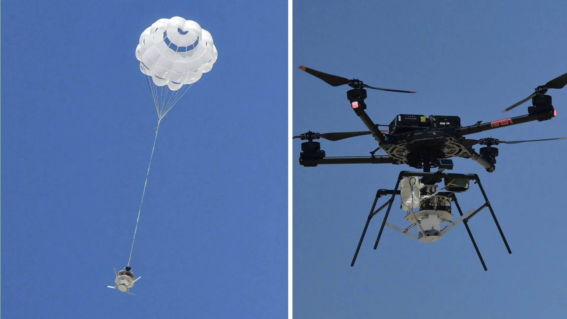 NASA 進行超音速降落傘升級飛行測試