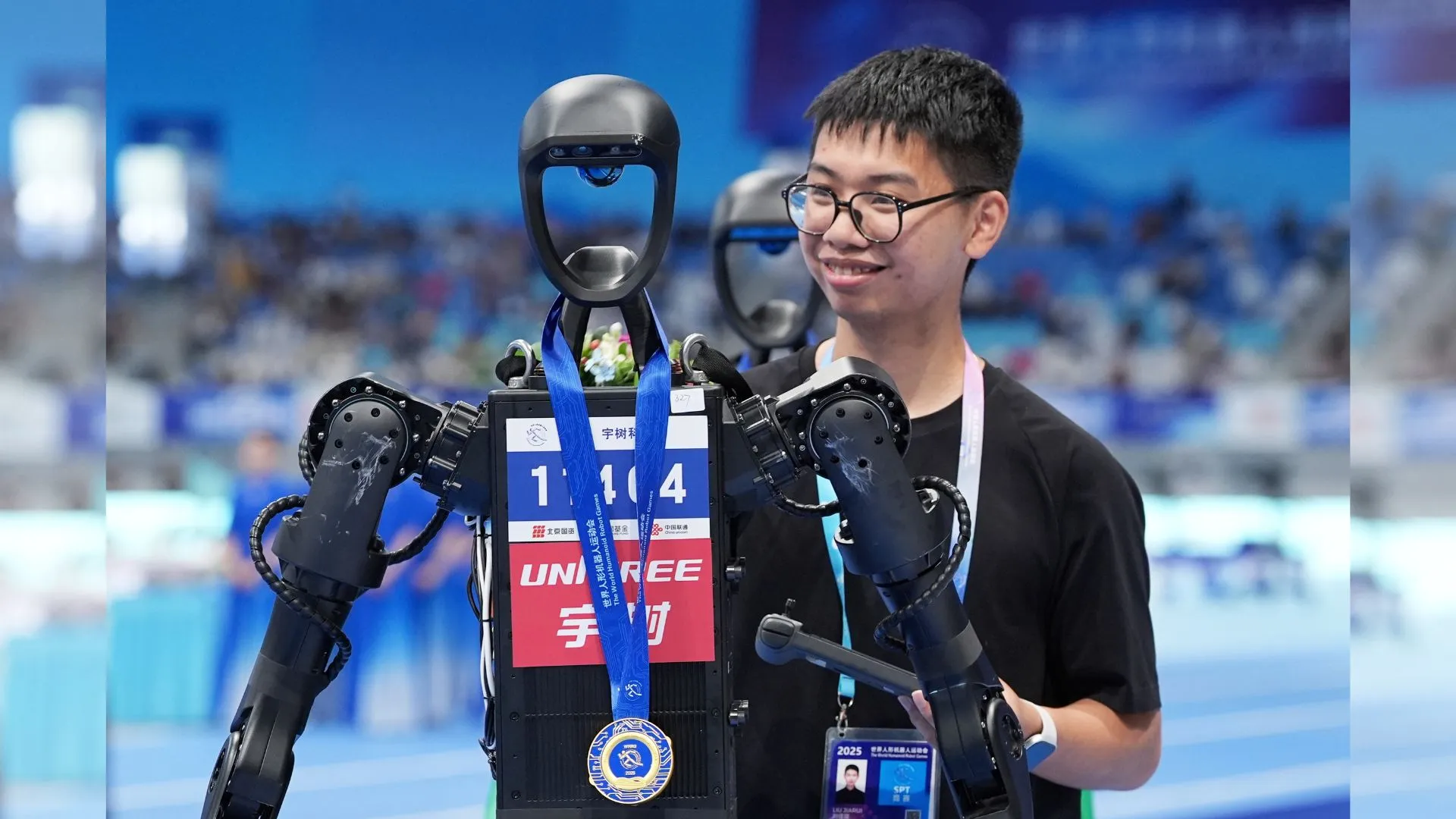 Unitree 在首屆人形機器人比賽中奪得四枚金牌