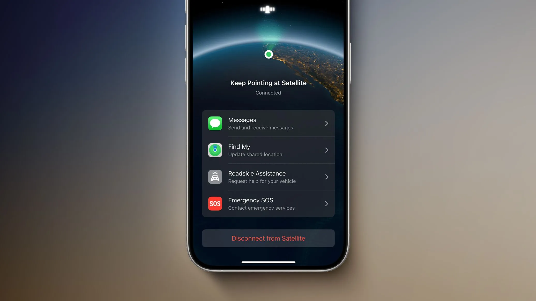 Apple 延長 iPhone 14 和 iPhone 15 用戶免費衛星功能使用期限至 2026 年中