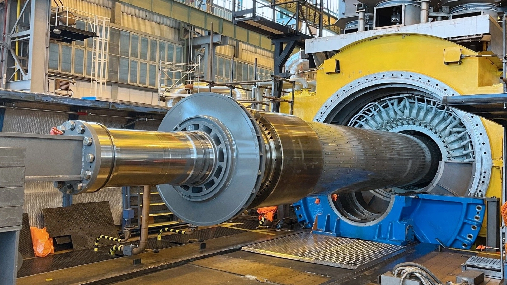 捷克核電廠將引入 213 英尺巨型渦輪發電機