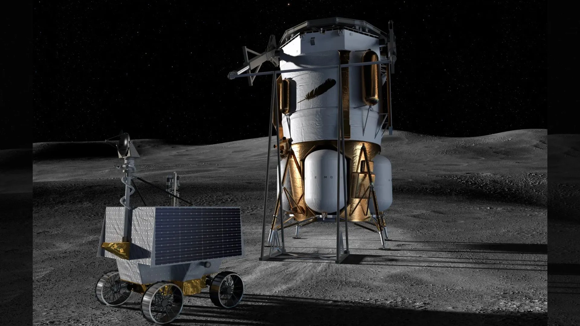 NASA 的 VIPER 探測車將由 Blue Origin 於 2027 年底運送至月球