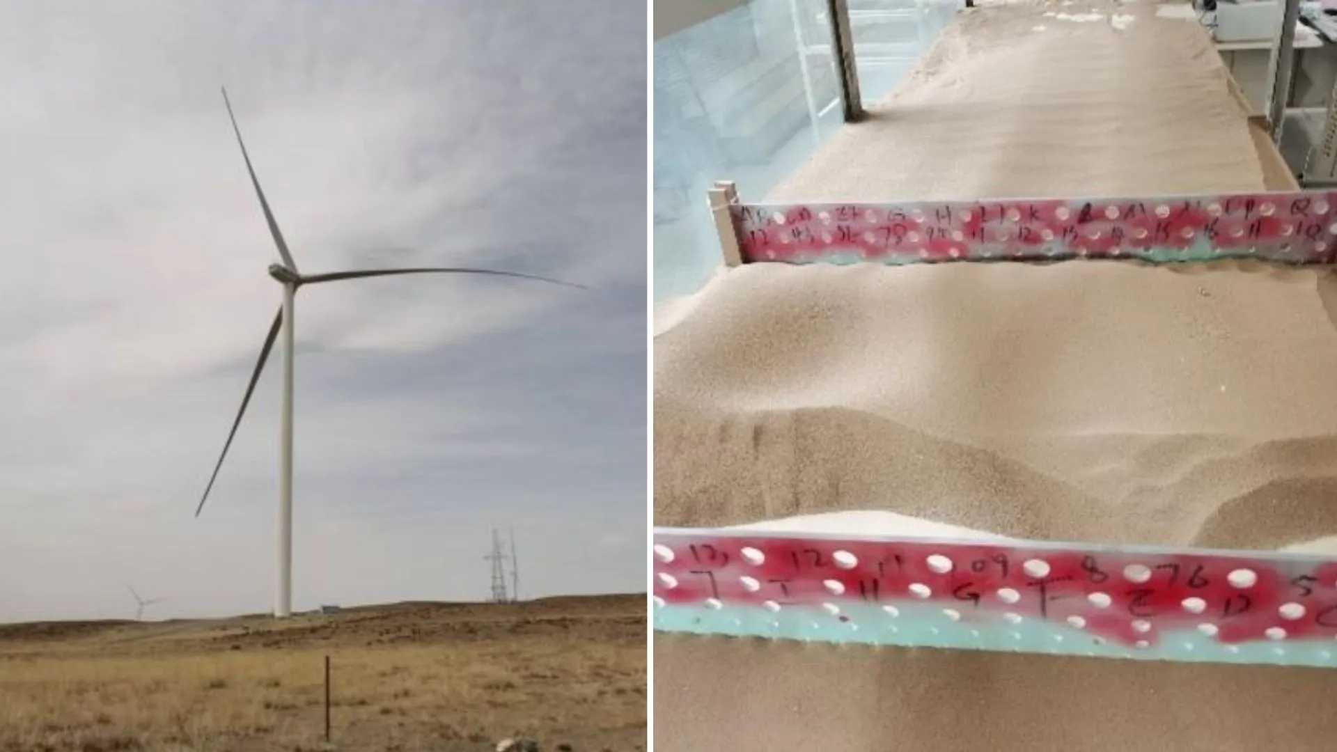 中國將退役風力發電機葉片回收再利用於沙漠防護牆