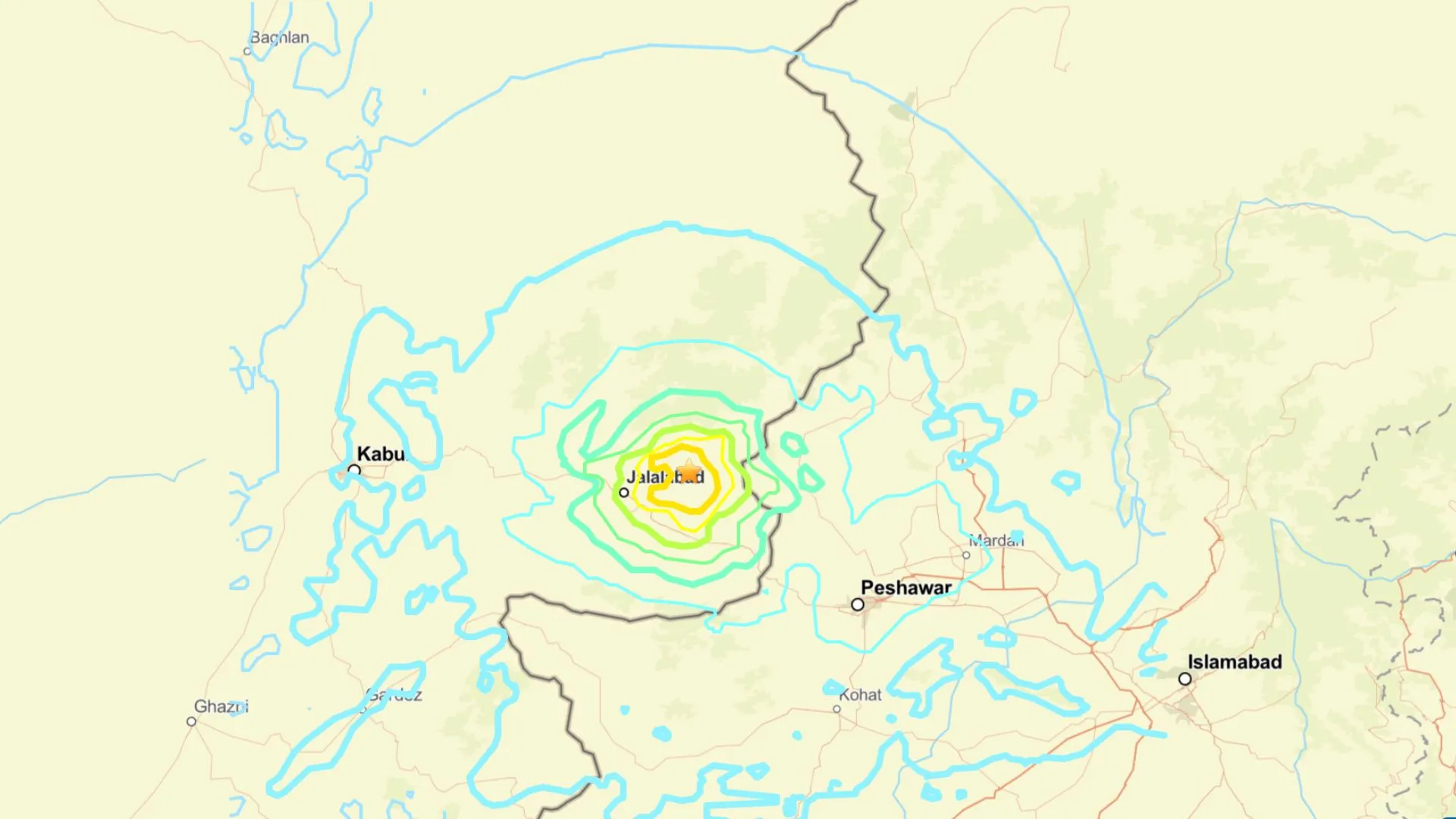 阿富汗 6 級地震造成大量人員傷亡