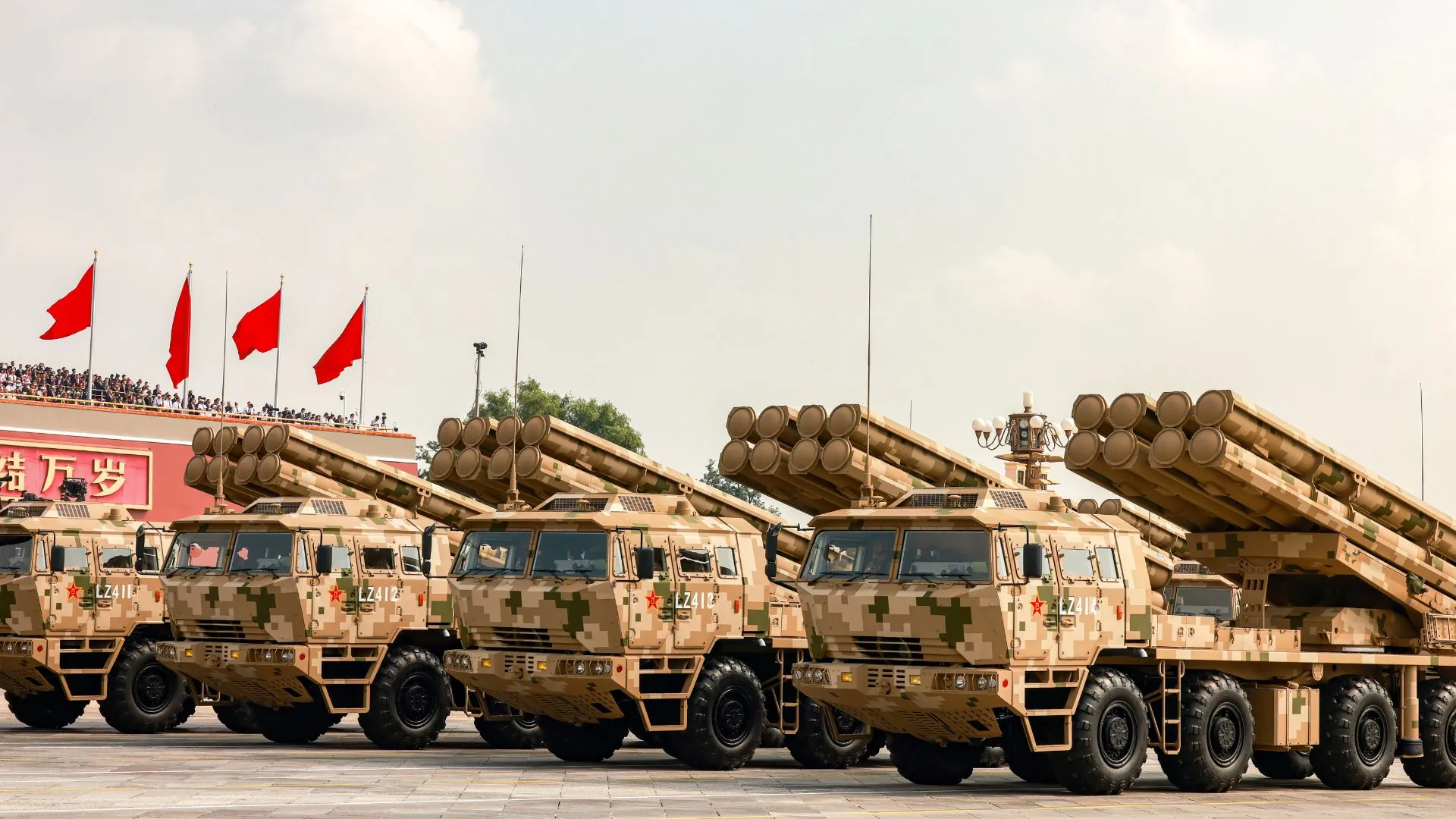 中國歷史上最大型的軍事遊行：未來戰爭的前景