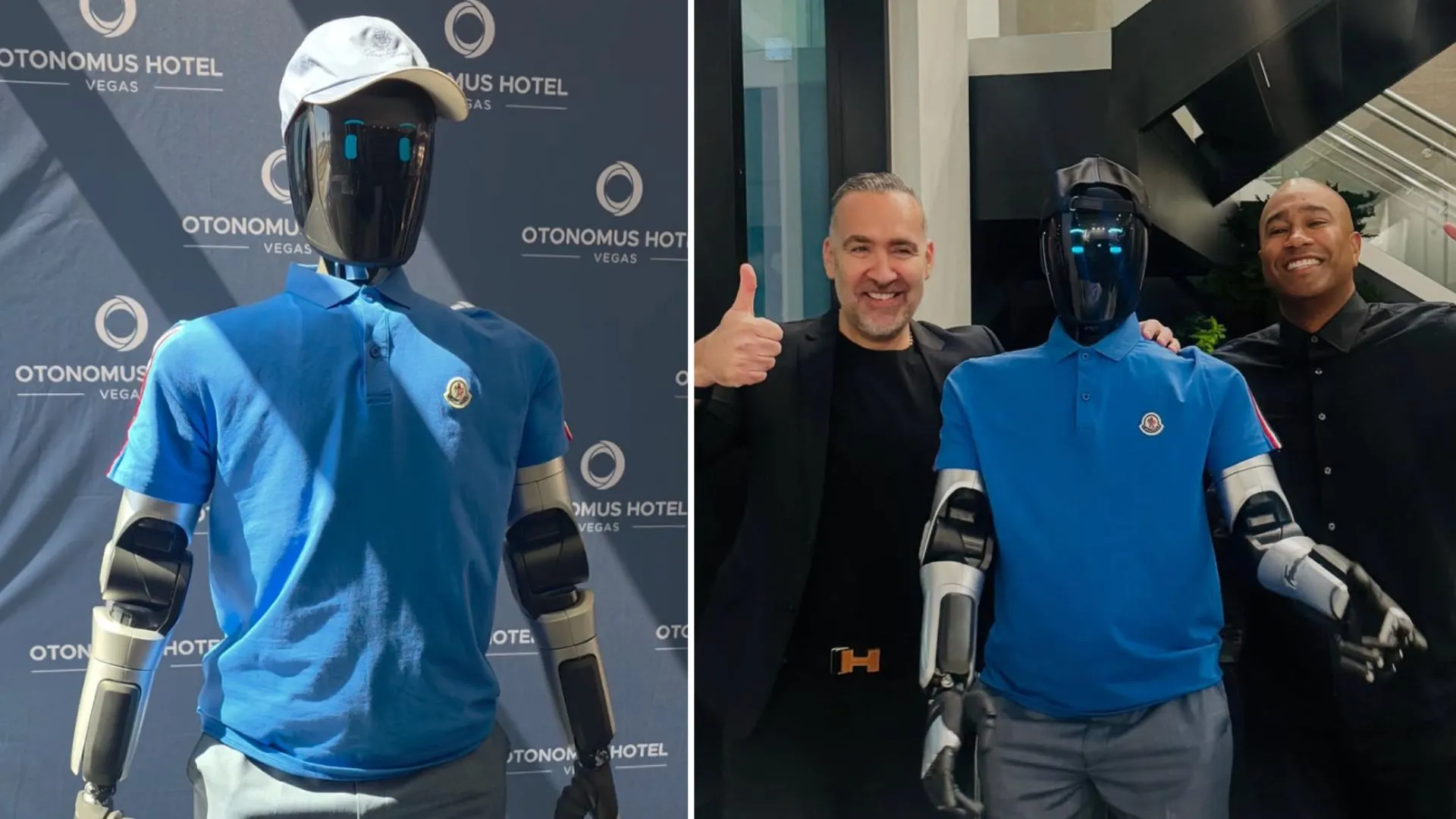 Las Vegas 酒店的類人機器人 Oto 與客人互動並提供協助