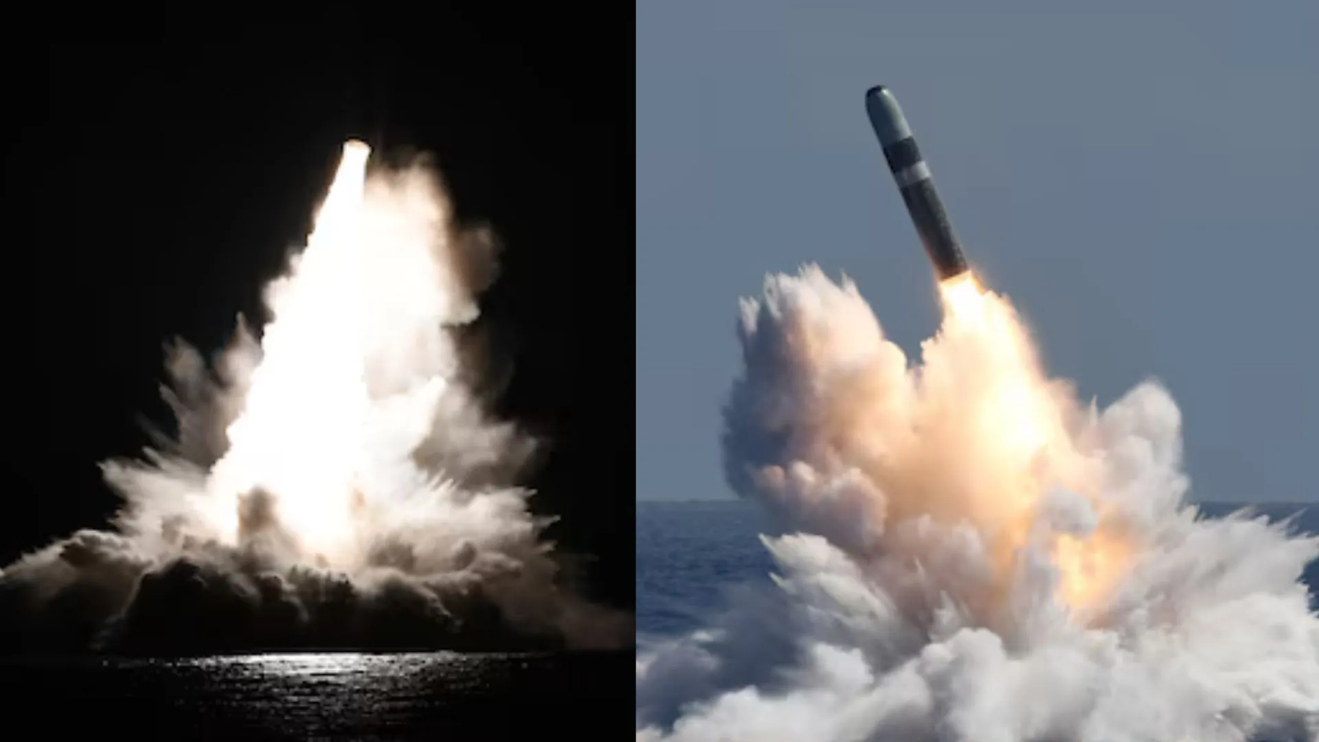 美國海軍測試可攜核武器的 Trident II D5 導彈