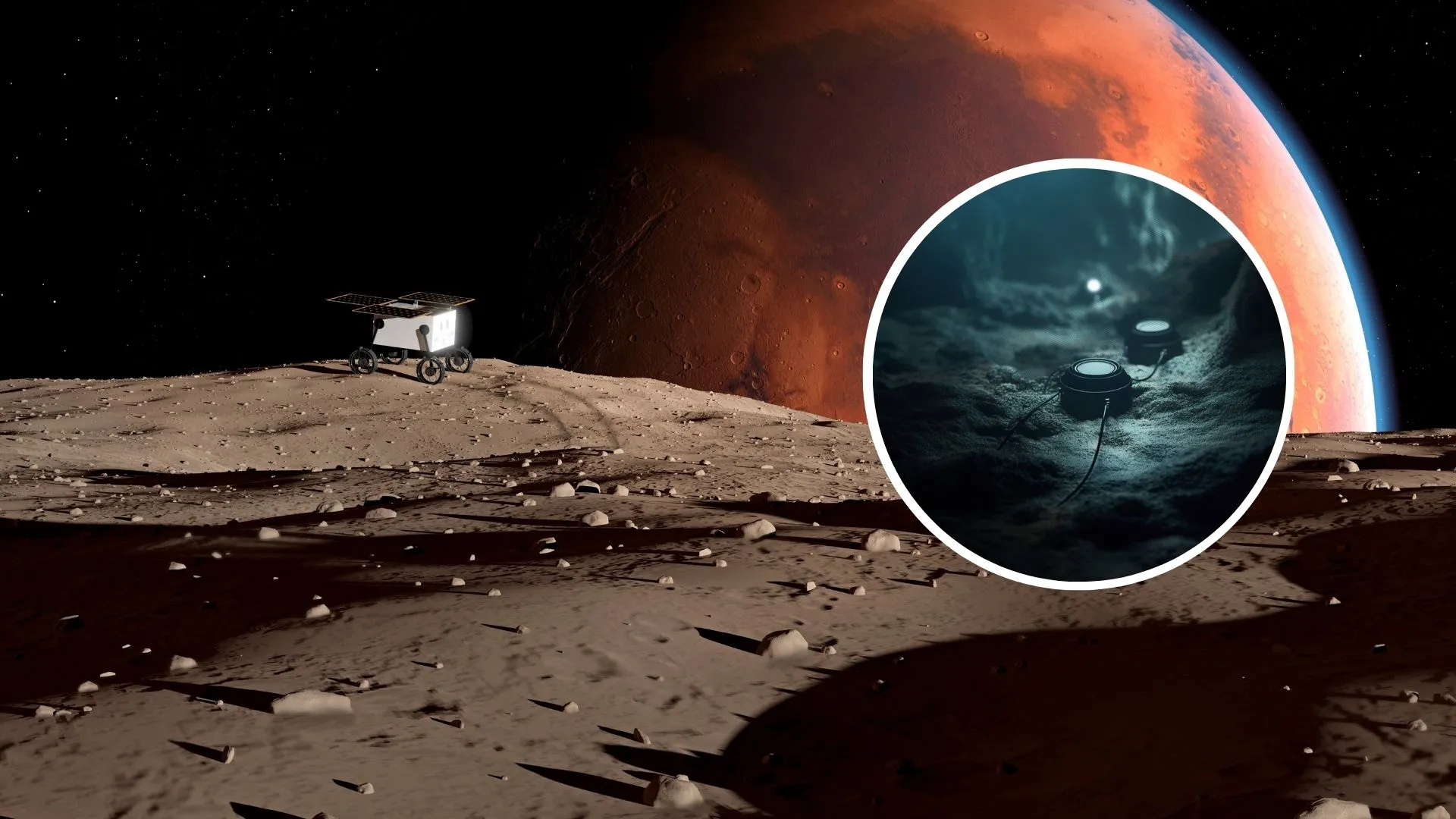 利用回收的核廢料為月球探測車供電的太空電池技術