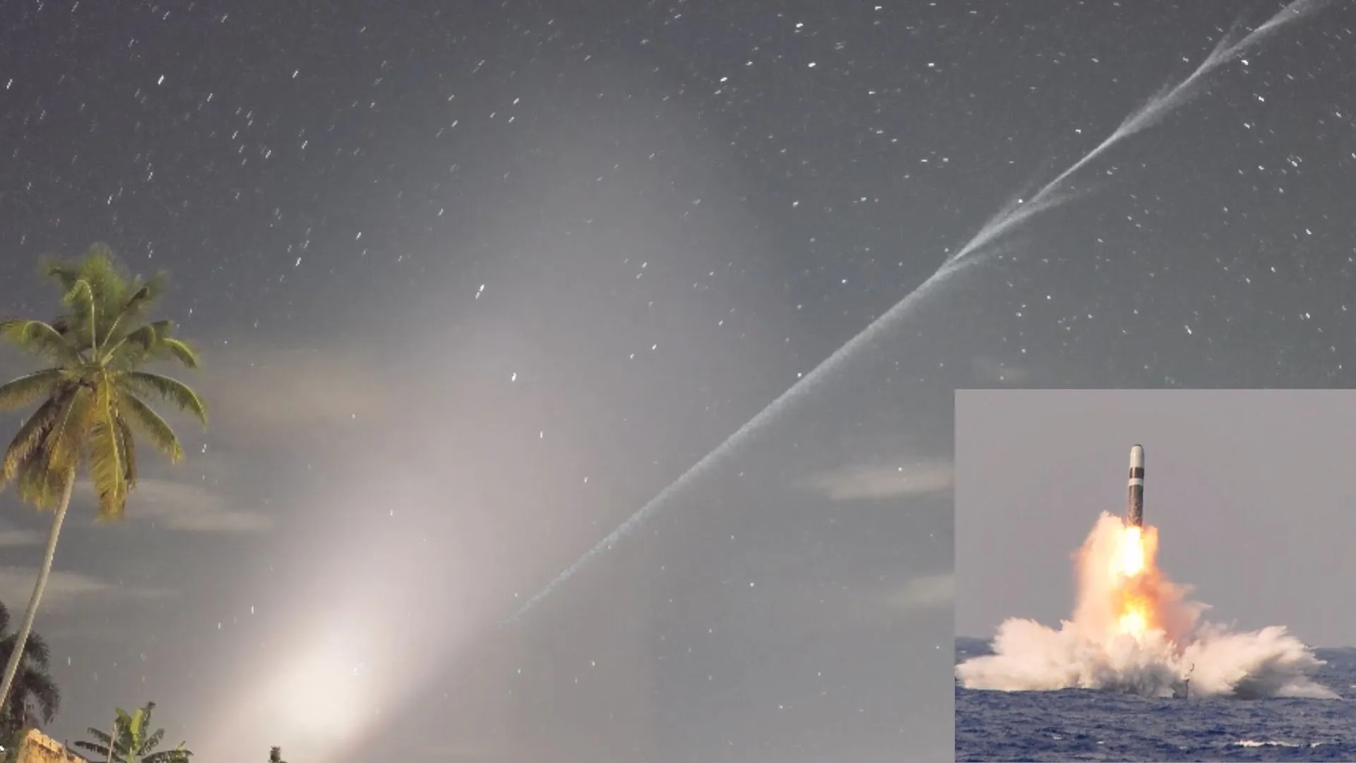 美國秘密測試最強大的潛射核導彈