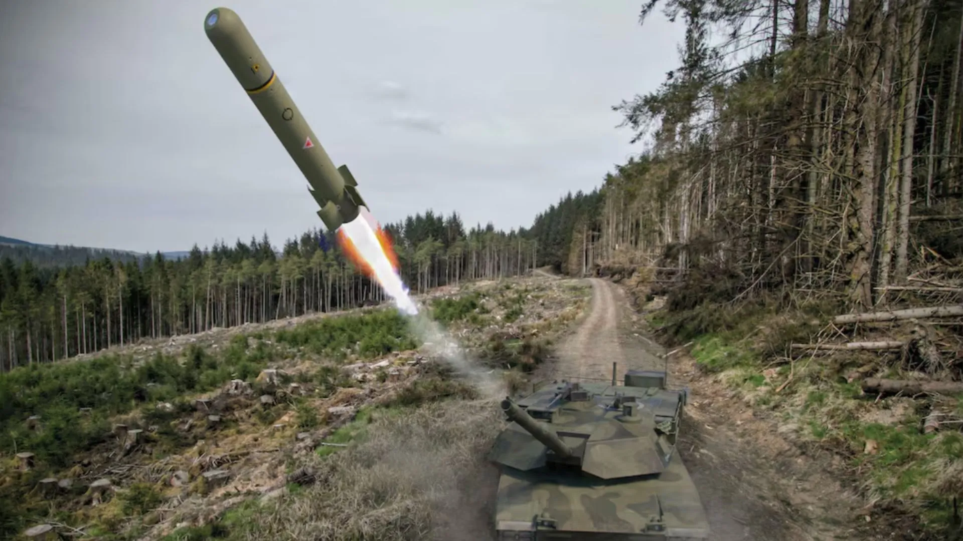 全球首款坦克炮發射導彈提升射程的技術展示