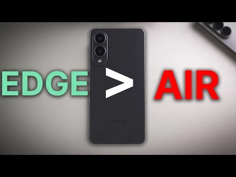 Galaxy S25 Edge 與 iPhone Air 的比較分析