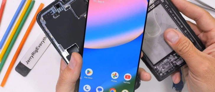 Google Pixel 10 Pro XL 拆解顯示電池更換相當簡單