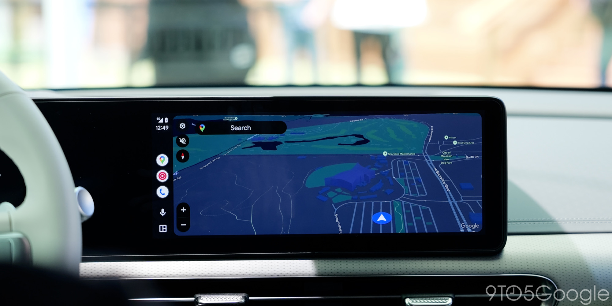 Google Maps for Android Auto 更新介面，新增「回報」按鈕並隱藏建議位置