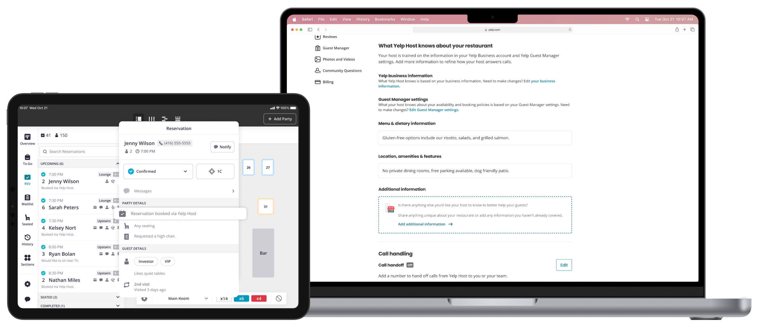Yelp 人工智能現可透過電話接收訂位