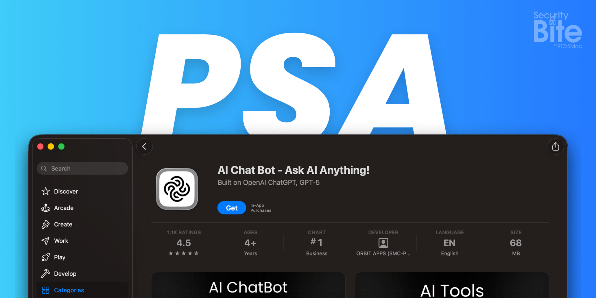 警惕不明 ChatGPT 克隆應用再次進入應用商店排行榜