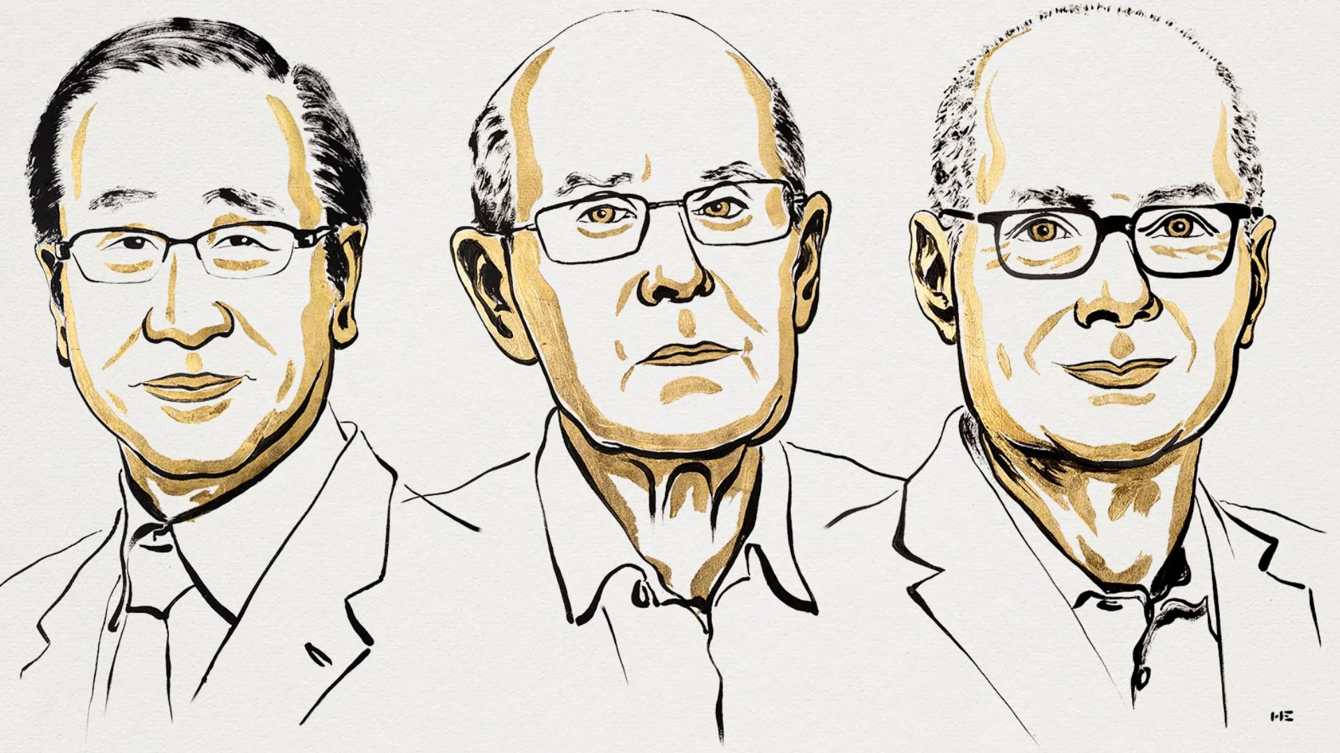 諾貝爾化學獎頒發給三位金屬有機框架的研究者