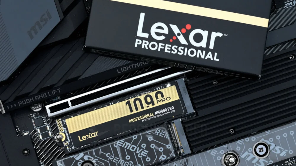 【開箱測試】SM2508 方案模組, Lexar Professional NM1090 PRO PCIe 5.0 SSD