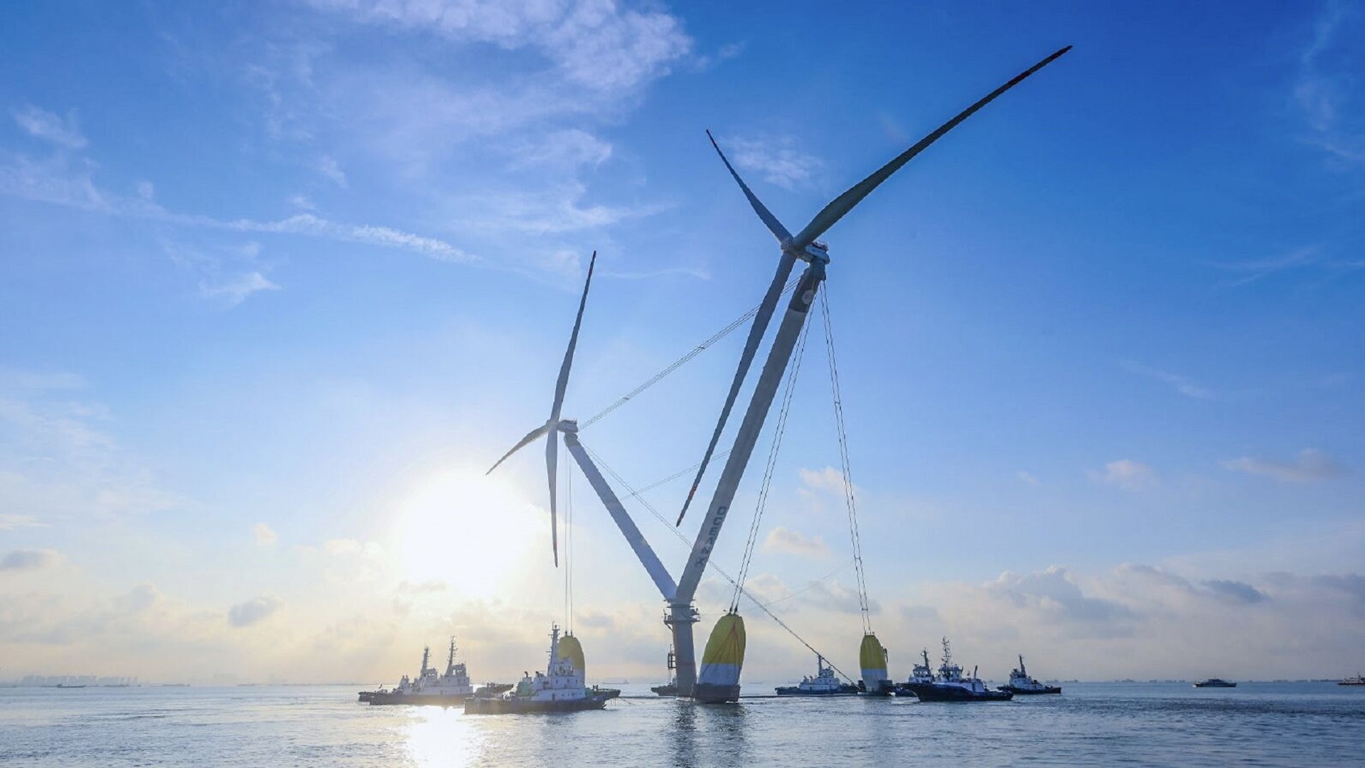 中國計劃研發全球最大 50 MW 漂浮式風力發電機以應對颱風挑戰