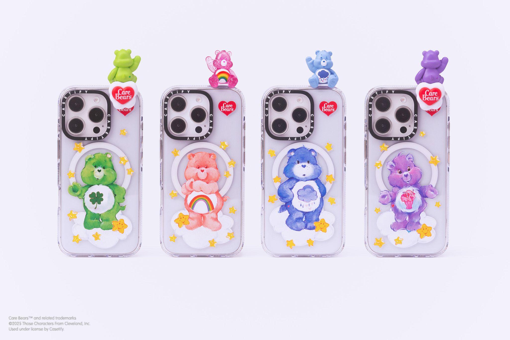 CASETiFY 推出 Care Bears 聯乘系列