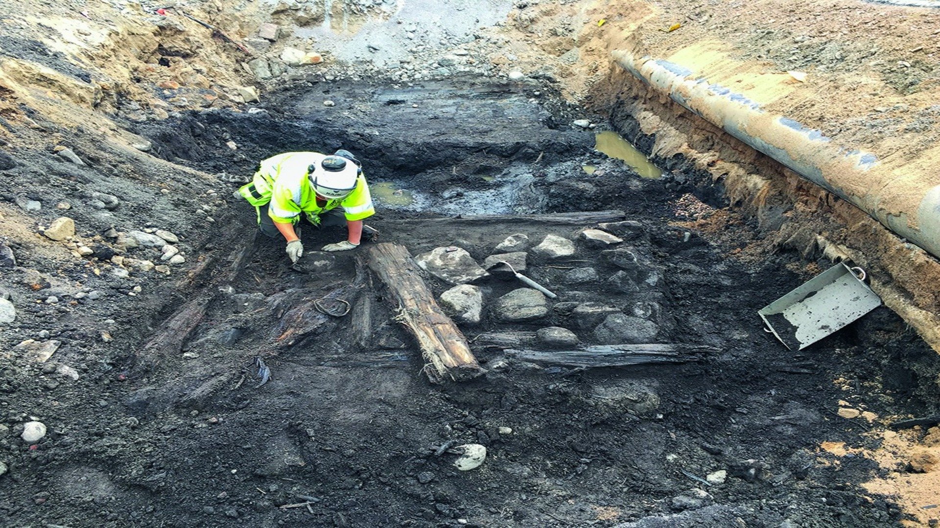 瑞典古鎮挖掘出 400 年歷史的稅關與防禦設施